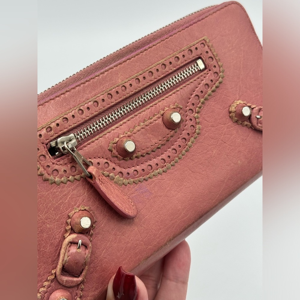 BALENCIAGA The City Leather Continental Wallet - Picture 12 of 12